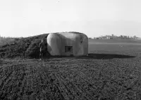 Obsadený československý bunker pri ceste do Košíc, Košice (1939)