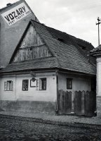 Zničený rodný dom Mihálya Tompu, Rimavská Sobota (1942)