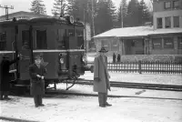 Stanica Tatranskej elektrickej železnice, Vysoké Tatry (1963)