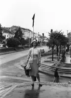 Hlavná ulica a katedrála sv. Mikuláša, Prešov (1961)