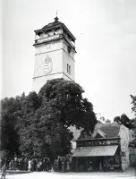 Námestie baníkov a mestská strážna veža, Rožňava (1941)