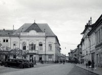 Hlavné námestie a ulica Ferenca Deáka, Rimavská Sobota (1942)