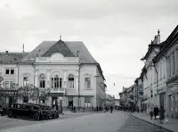 Hlavné námestie a ulica Ferenca Deáka, Rimavská Sobota (1942)