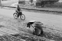 Hlavná ulica a katedrála sv. Mikuláša, Prešov (1961)