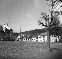Námestie baníkov a Zimná ulica, Dobšiná (1924)