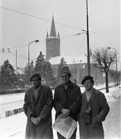 Hlavná ulica a katedrála sv. Mikuláša, Prešov (1962)