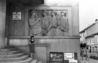 Pošta na rohu Námestia Štefana Moyzesa a Hornej ulice, Banská Bystrica (1963)