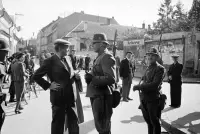 Župná ulica smerom na Námestie generála Klapku, Komárno (1938)