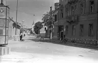 Winterova ulica a evanjelický kostol, Piešťany (1963)