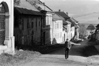 Dolná brána v Spišskej Kapitule, natáčanie filmu Szindbád, Spišské Podhradie (1970)