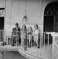 Nádvorie domu na Zvonárskej ulici, Košice (1933)