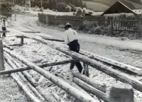 Horská ulica a kostol sv. Cyrila a Metoda, Spišská Nová Ves (1933)