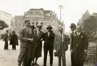 Hviezdoslavovo námestie a budova Slovenského národného divadla, Bratislava (1933)