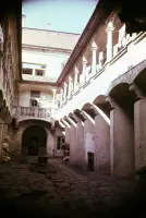 Nádvorie Máriássyho domu na Námestí majstra Pavla, Levoča (1956)