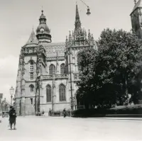 Hlavná ulica, Dóm sv. Alžbety a kostol sv. Michala, Košice (1934)