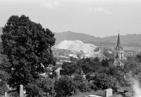 Pohľad na mesto z cintorína, Dobšiná (1963)