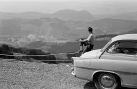 Pohľad na mesto od cesty I/67, Dobšiná (1963)
