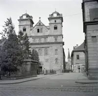 Hlavná ulica, Trojičný kostol a Univerzitná ulica, Košice (1938)