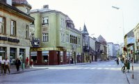 Winterova ulica a Námestie slobody, Piešťany (1973)