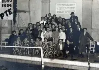 Plavecké preteky v kúpeli Grössling, Bratislava (1934)