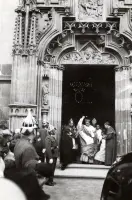 Hlavné námestie, západný portál Dómu sv. Alžbety, Košice (1939)