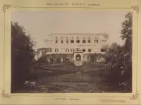 Kaštieľ grófa Zedtwitza, zadný pohľad, Moravany nad Váhom (1895-1899)