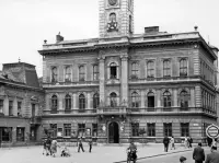 Námestie generála Klapku a radnica, Komárno (1954)