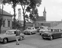 Alžbetin ostrov pri moste cez Malý Dunaj, Komárno (1960)