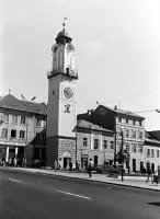 Námestie SNP a Hodinová veža, Banská Bystrica (1979)