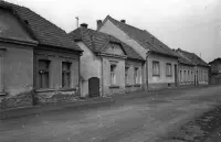 Zaniknutá Jilemnického ulica v Petržalke, Bratislava (1956)