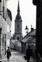 Zámocké schody a Dóm sv. Martina, Bratislava (1956)