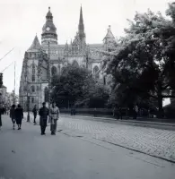 Hlavná ulica, Dóm sv. Alžbety a kostol sv. Michala, Košice (1939)