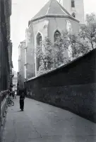 Františkánska ulica a Františkánsky kostol, Košice (1939)