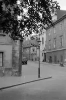 Františkánske námestie a Zámočnícka ulica, Bratislava (1957)