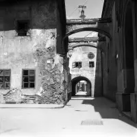 Ulica Pri Miklušovej väznici a Hrnčiarska ulica, Košice (1939)