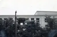 Poštový palác po bombardovaní v júni 1941, Košice (1941)
