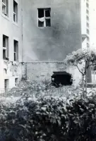 Poštový palác po bombardovaní v júni 1941, Košice (1941)