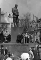 Námestie SNP a Stalinov pomník, Bratislava (1958)