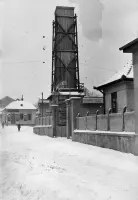 Floriánska ulica a pivovar, Košice (1943)