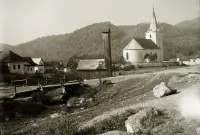 Evanjelický kostol s opevňovacím múrom, Vlachovo (1934)