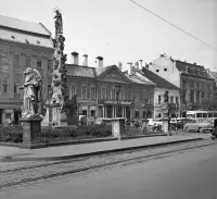 Hlavné námestie, Immaculata a Csákyho-Dessewffyho palác, Košice (1958)