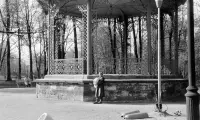 Mestský park, hudobný pavilón, Košice (1963)