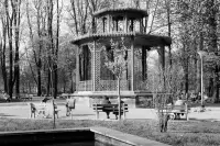 Mestský park, hudobný pavilón, Košice (1963)