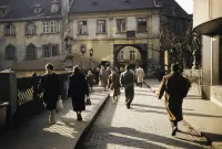 Socha sv. Jána Nepomuckého na mostíku k Michalskej bráne, Bratislava (1960)