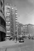Námestie SNP a Manderlov dom, Bratislava (1960)