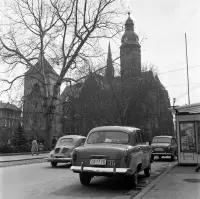Hlavné námestie, Dóm sv. Alžbety a Urbanova veža, Košice (1965)
