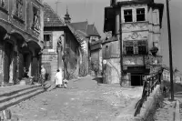 Židovská a Mikulášska ulica, Dom dobrého pastiera, Bratislava (1962)