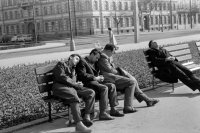 Dunajské nábrežie a Námestie Ľudovíta Štúra, Bratislava (1963)