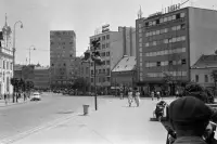 Námestie SNP a nemocnica milosrdných bratov, Bratislava (1963)