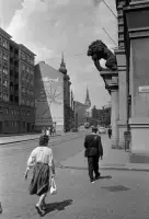 Špitálska ulica a Kostol Nanebovzatia Panny Márie, Bratislava (1963)